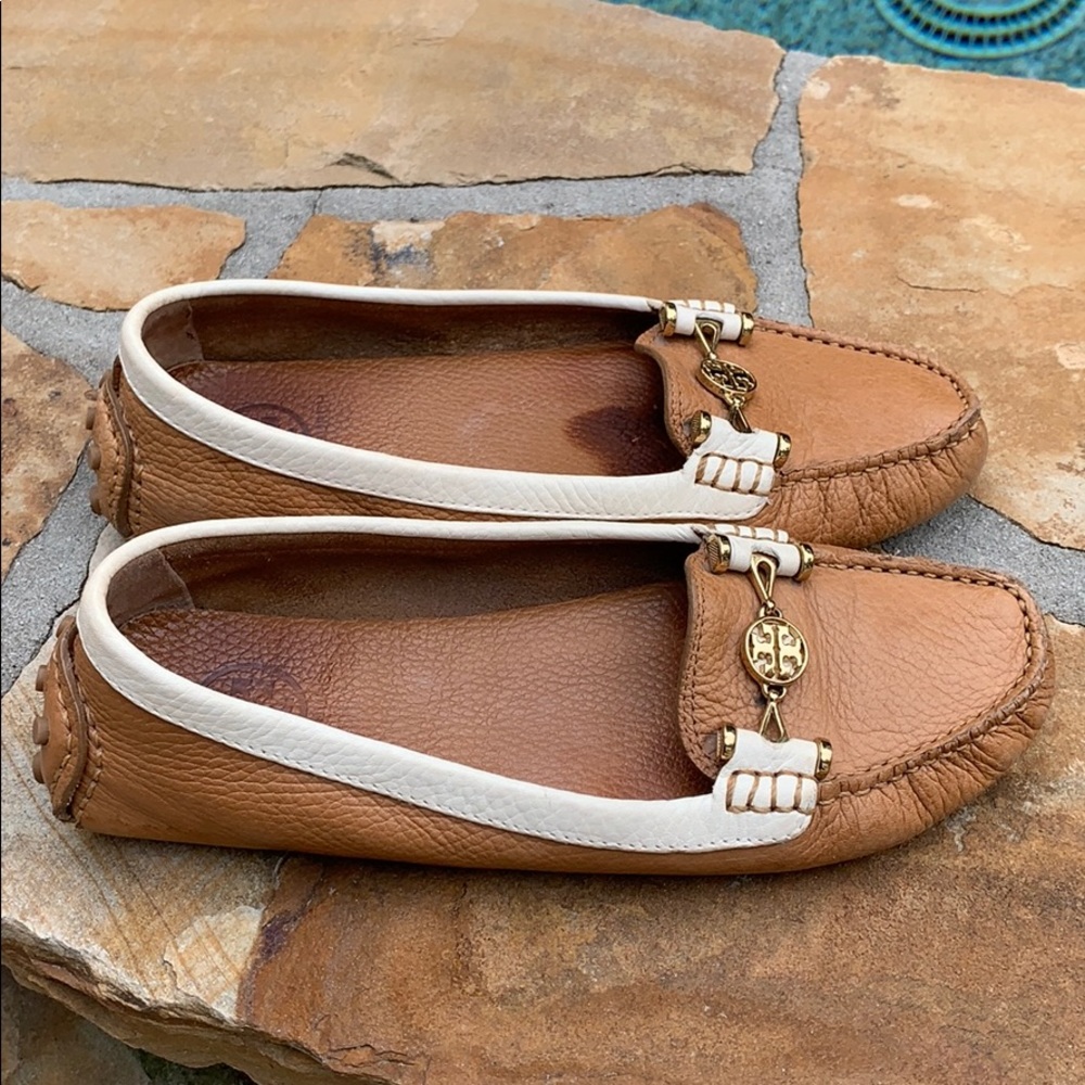 Tory Burch leather loafers